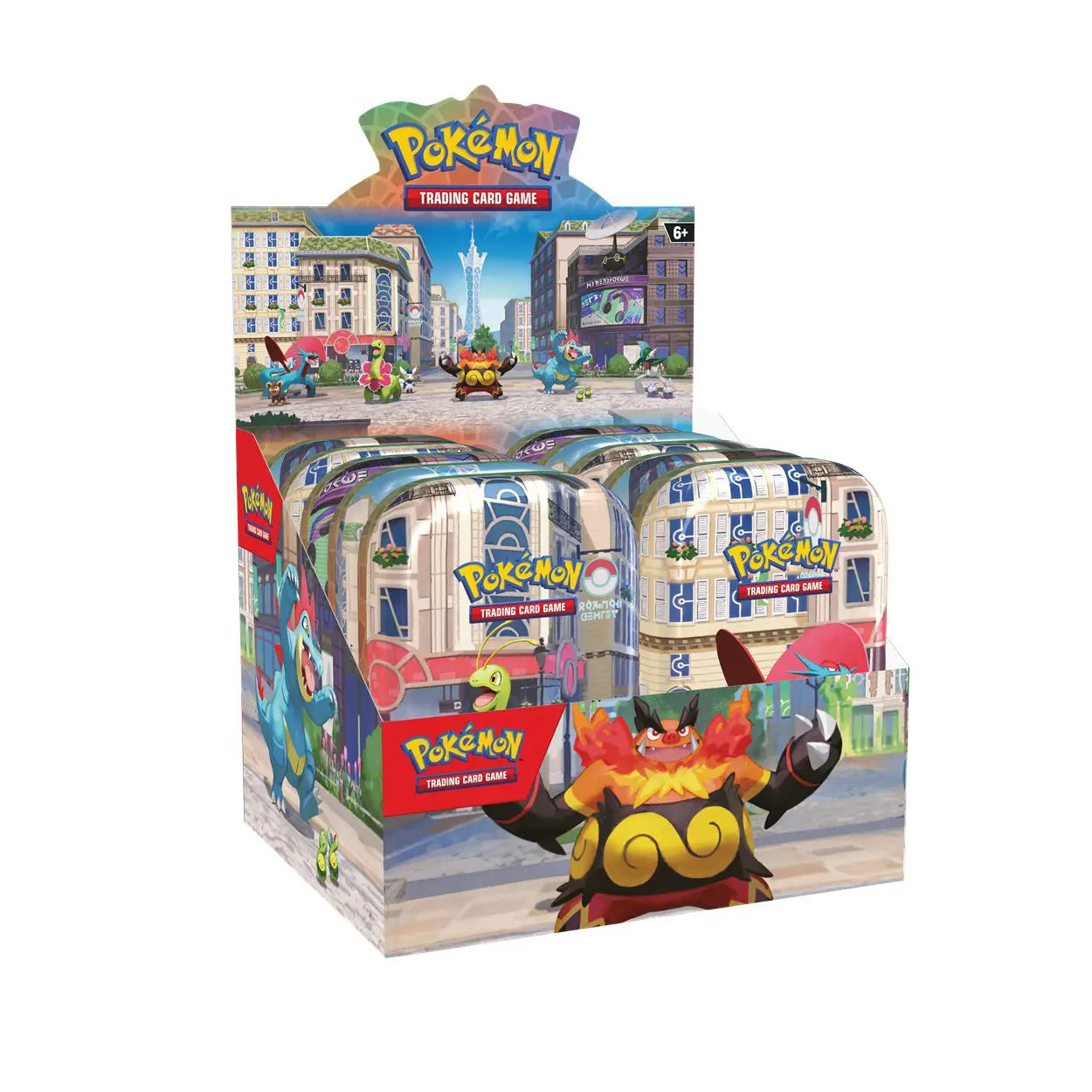Pokémon TCG Lumiose City Mini Tin Display