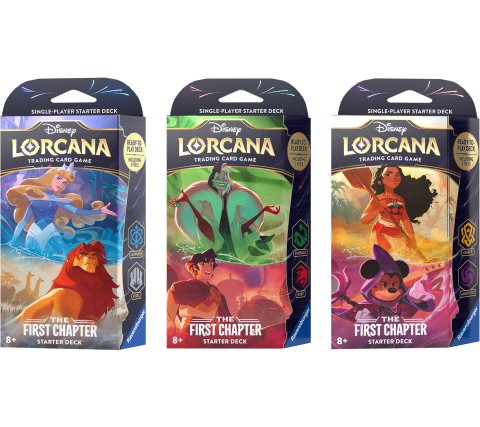 Disney Lorcana TCG The First Chapter Starter Deck (Set Van 3 Inclusief 3 Boosters)