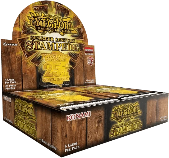 Yu-Gi-Oh! TCG Quarter Century Stampede Booster Box [EN]