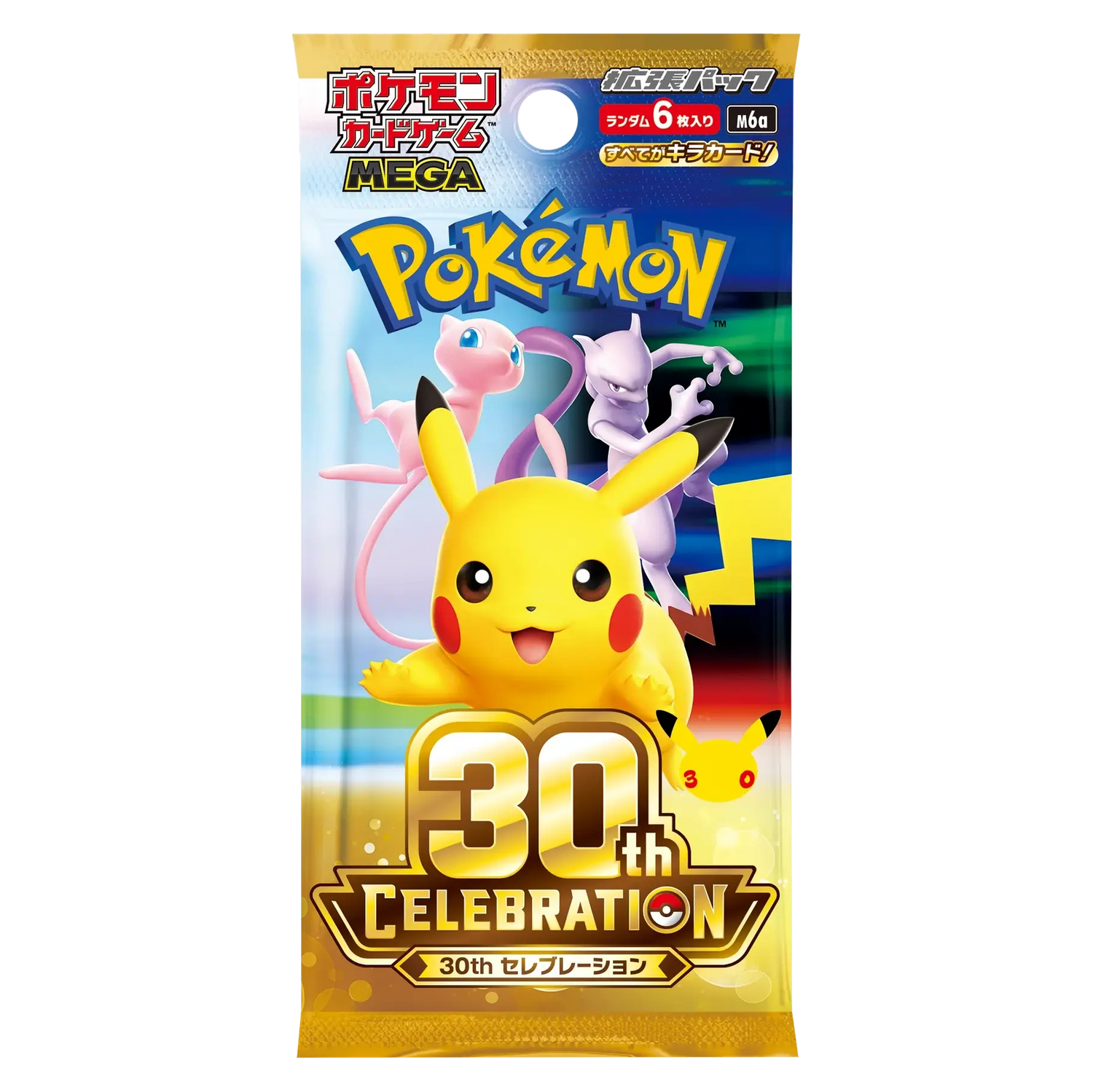 Pokémon 30th Celebration M6A Booster Box [JP] (PRE ORDER)
