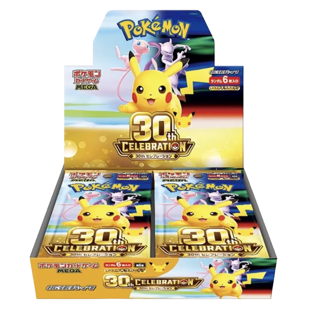 Pokémon 30th Celebration M6A Booster Box [JP] (PRE ORDER)