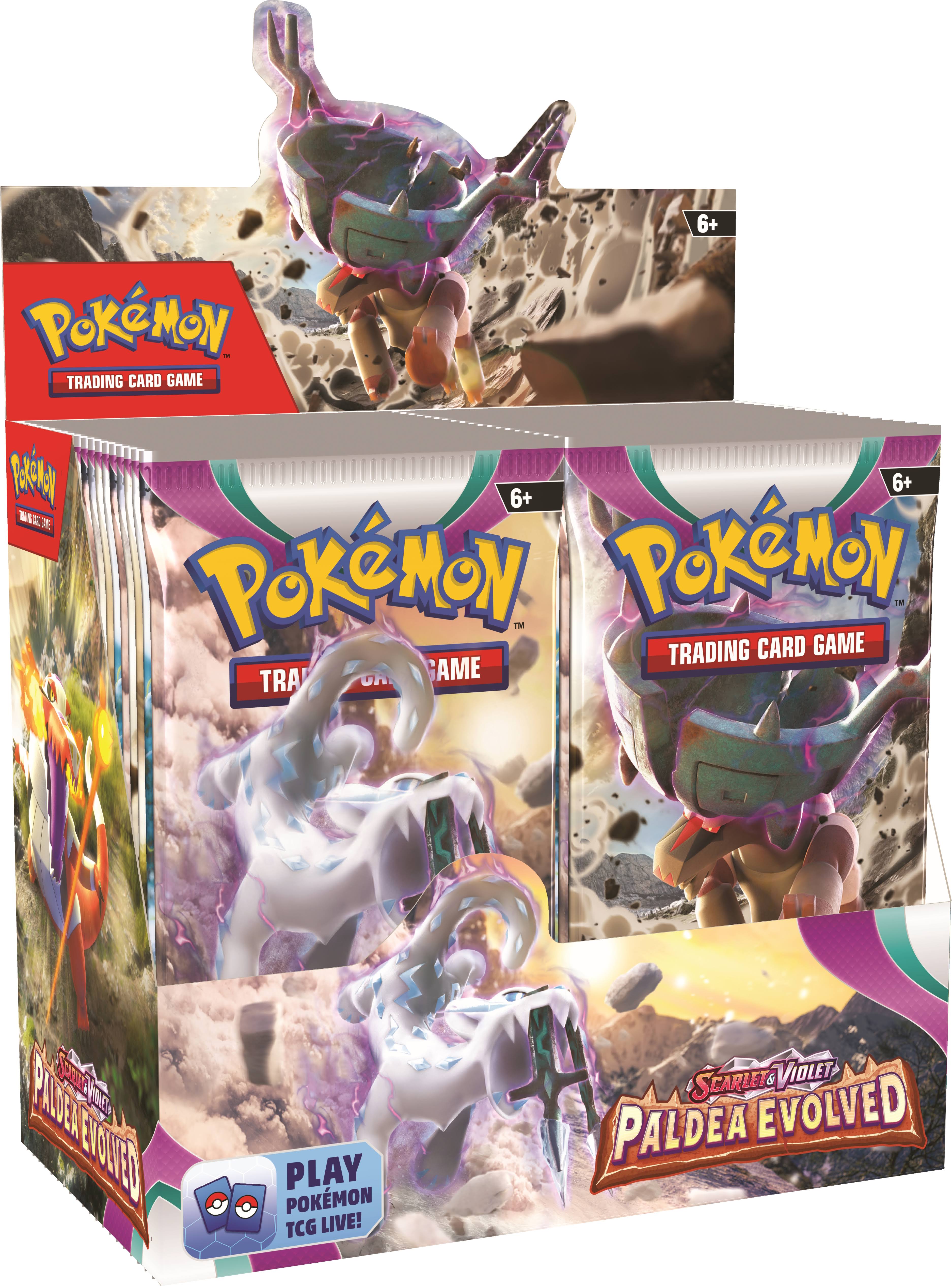 Pokémon TCG Scarlet & Violet Paldea Evolved Booster Pack
