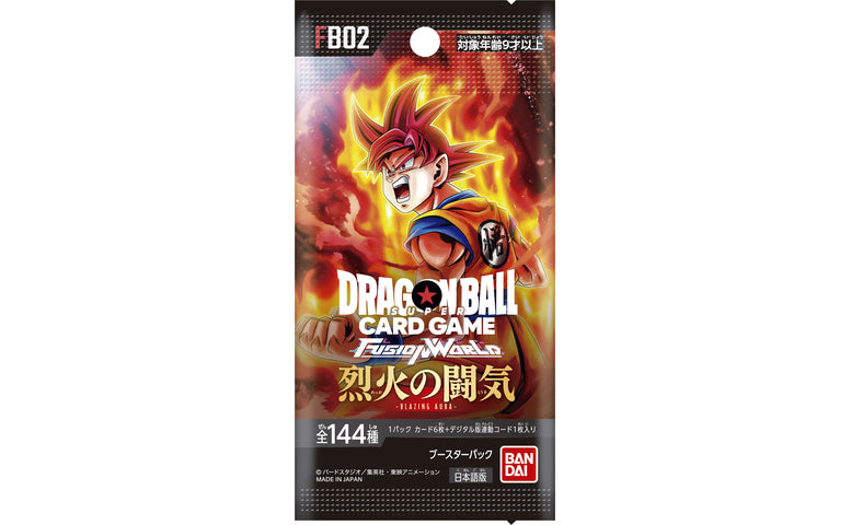 Dragon Ball TCG Fusion World Blazing Aura FB02 [JP]